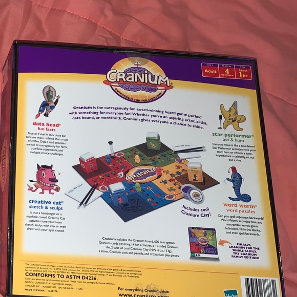 ‘Cranium’ ADULT LEVEL BOARD GAME - Picture 5 of 12